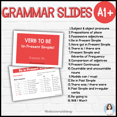 A1+ - Grammar slides
