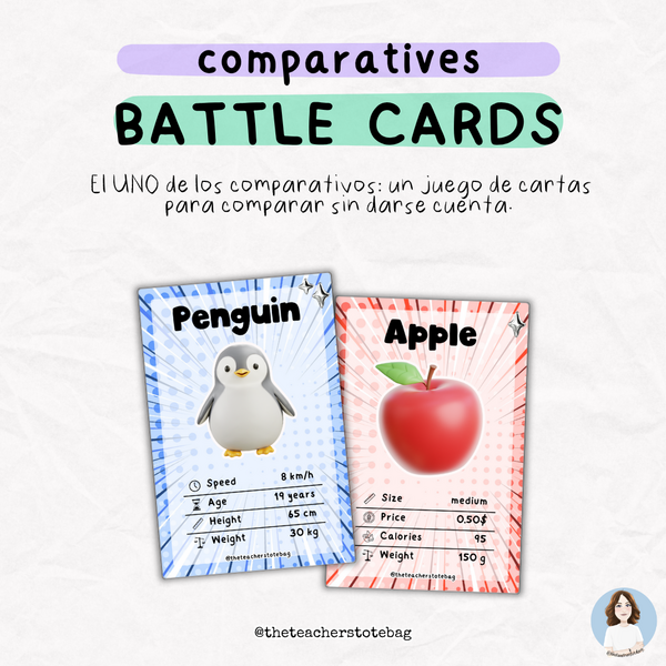 Comparatives battle cards