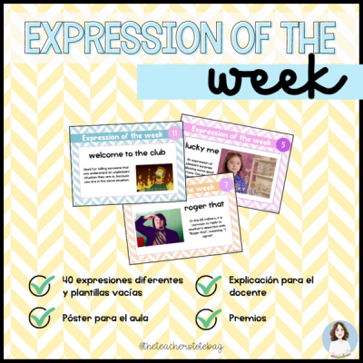 Expression of the week