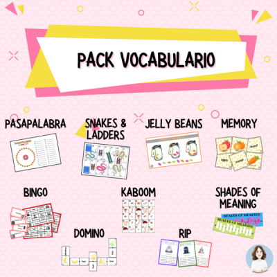 Pack vocabulario