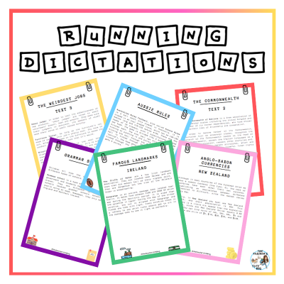 Running dictations B1/B2