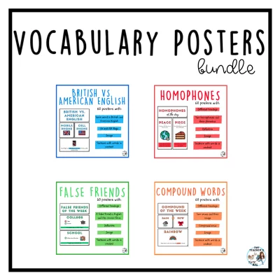 Pack Vocabulary Posters