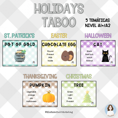 Pack Taboos - Holidays