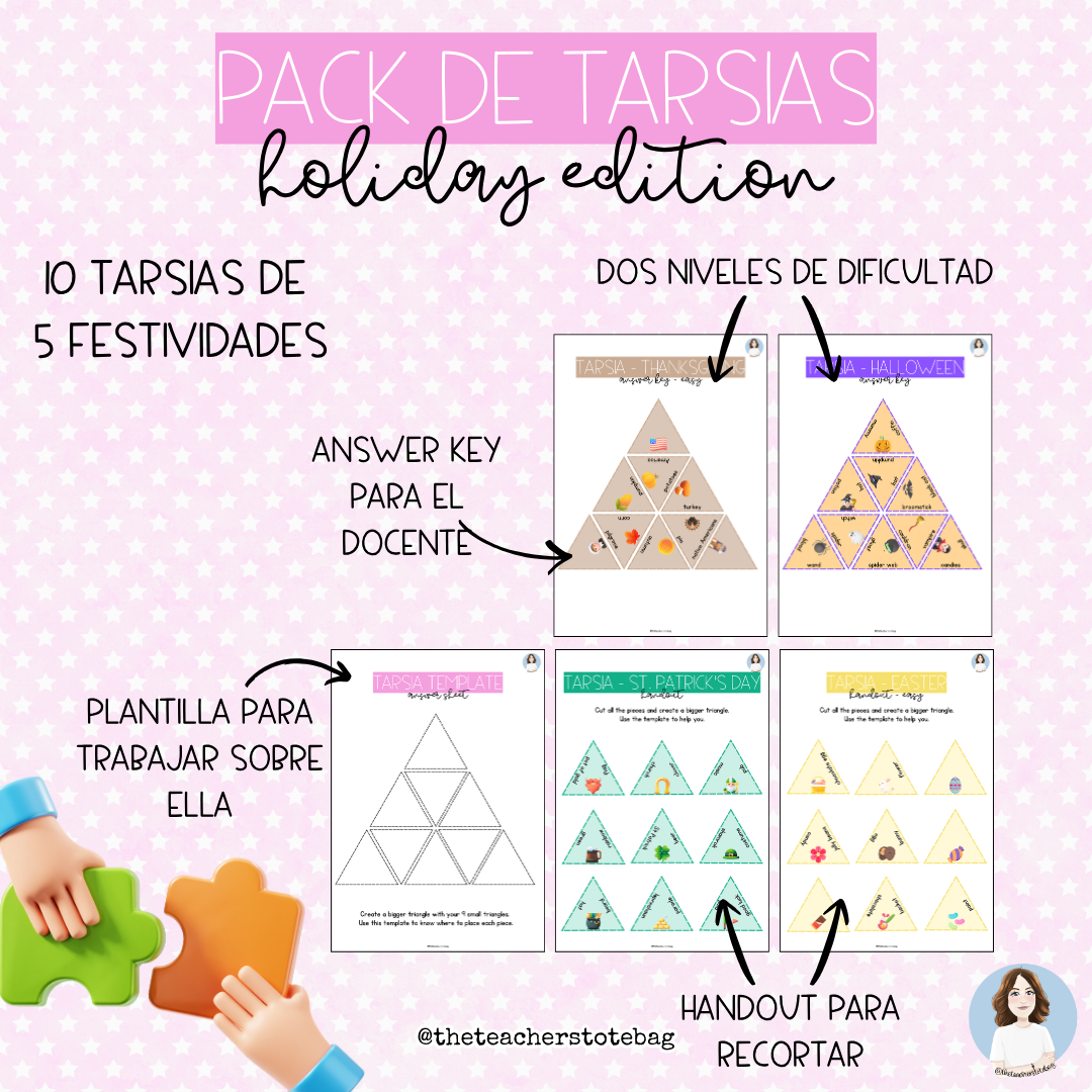 Pack tarsias holidays