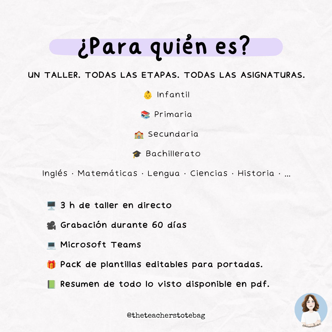 Taller Maquetación de programación didáctica con Canva - 4ª edición - Imagen 3