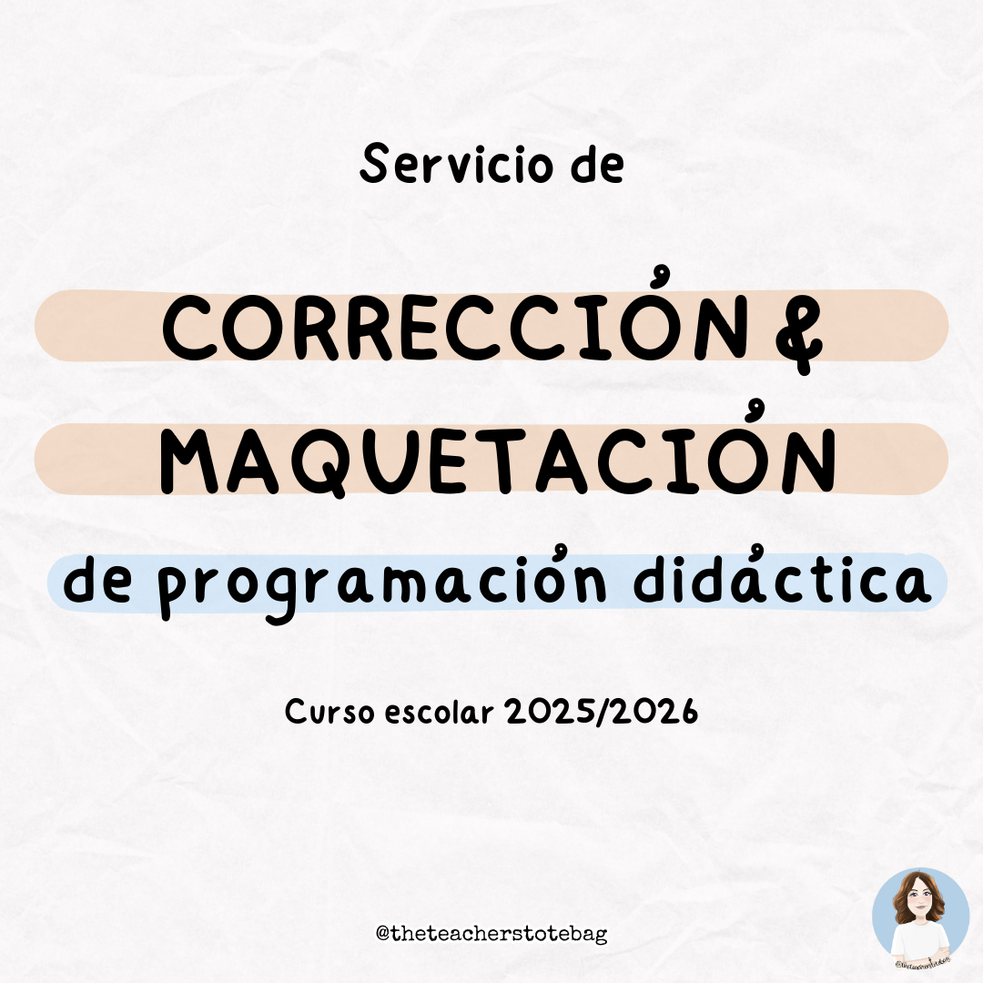 Pack servicios corrección + maquetación programación