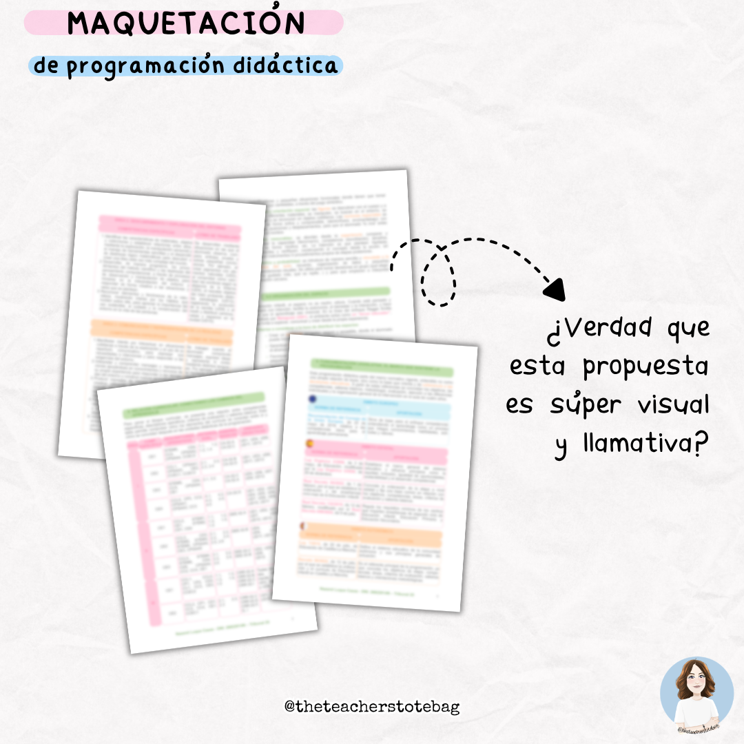 Servicio de maquetación de programación didáctica - Imagen 2