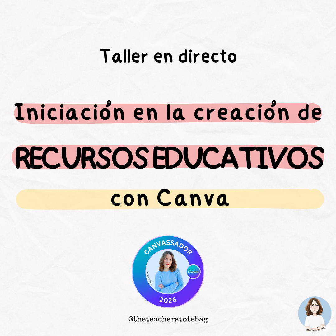 Taller Iniciación en la creación de recursos educativos con Canva