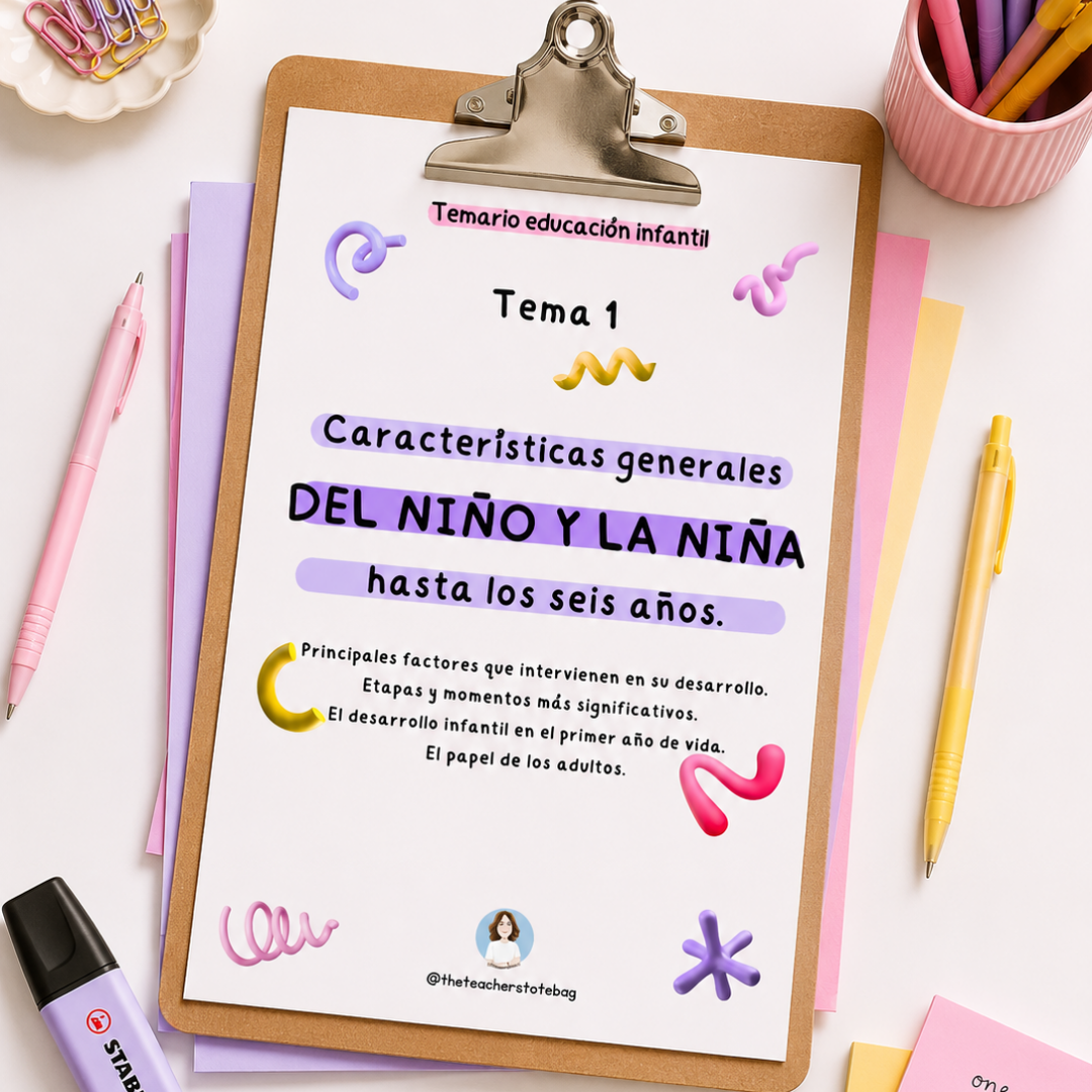 Portadas para organizar el temario de primaria, infantil, inglés, PT, AL, EF - Imagen 4