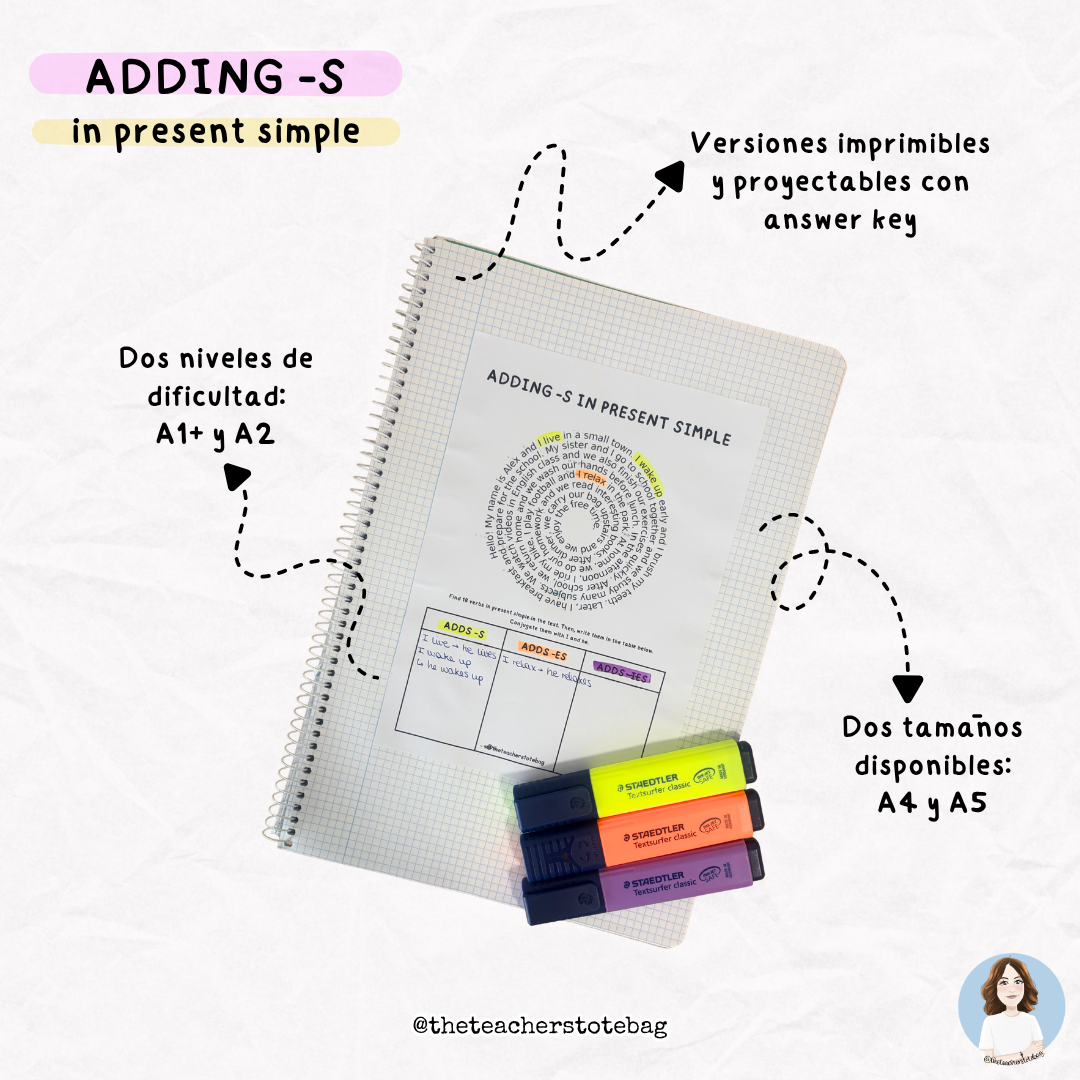 Present simple mini activity pack A1+/A2 - Imagen 3