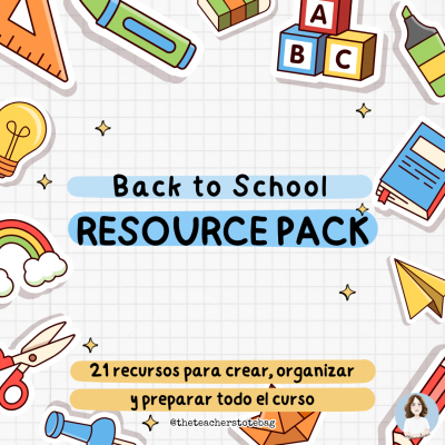 BACK TO SCHOOL RESOURCE PACK