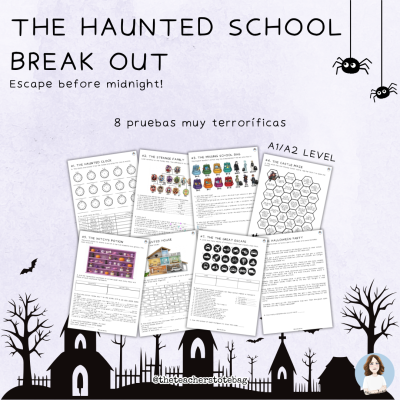 THE HAUNTED SCHOOL BREAK OUT A1/A2